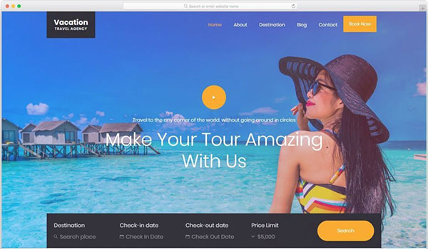 Tiêu chuẩn bố cục cho thiết kế website du lịch chuyên nghiệp 